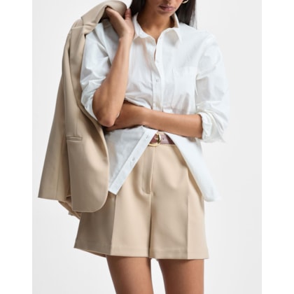 Shorts Alfaiataria Khaki