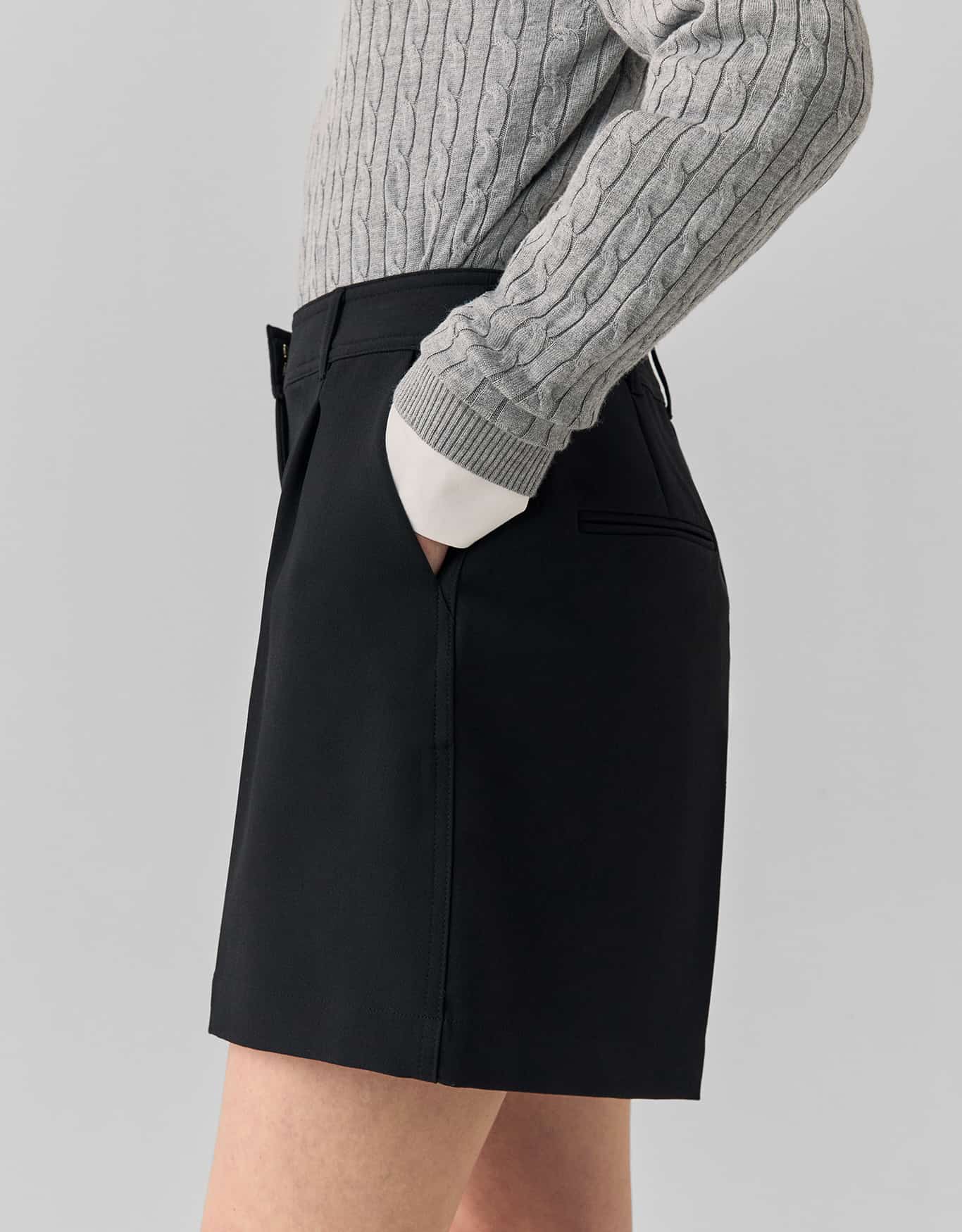 Shorts Alfaiataria Preto