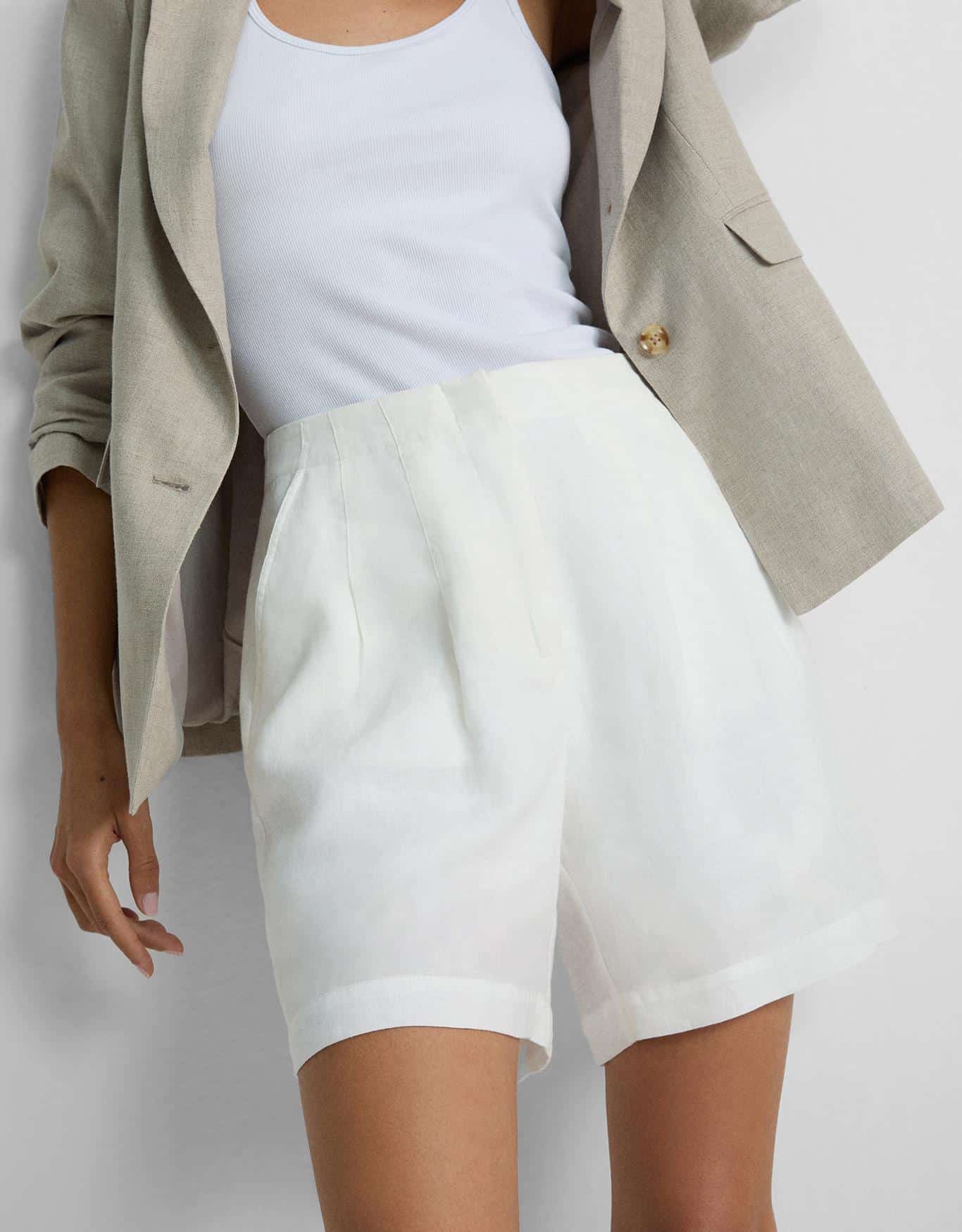 Shorts Linho Alfaiatado