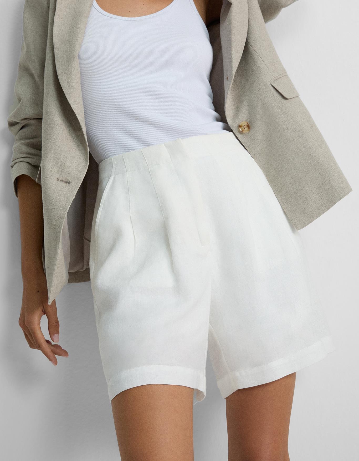 Shorts Linho Alfaiatado