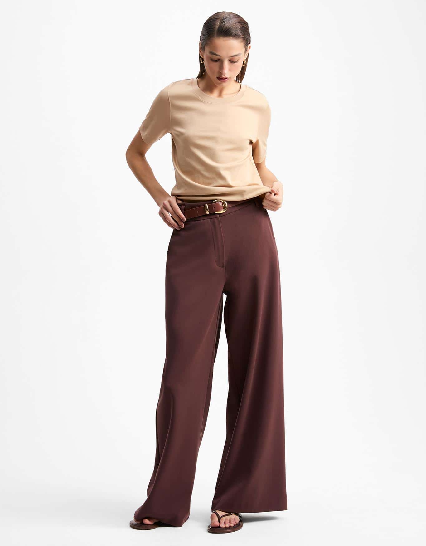 T-Shirt Algodão Pima Khaki