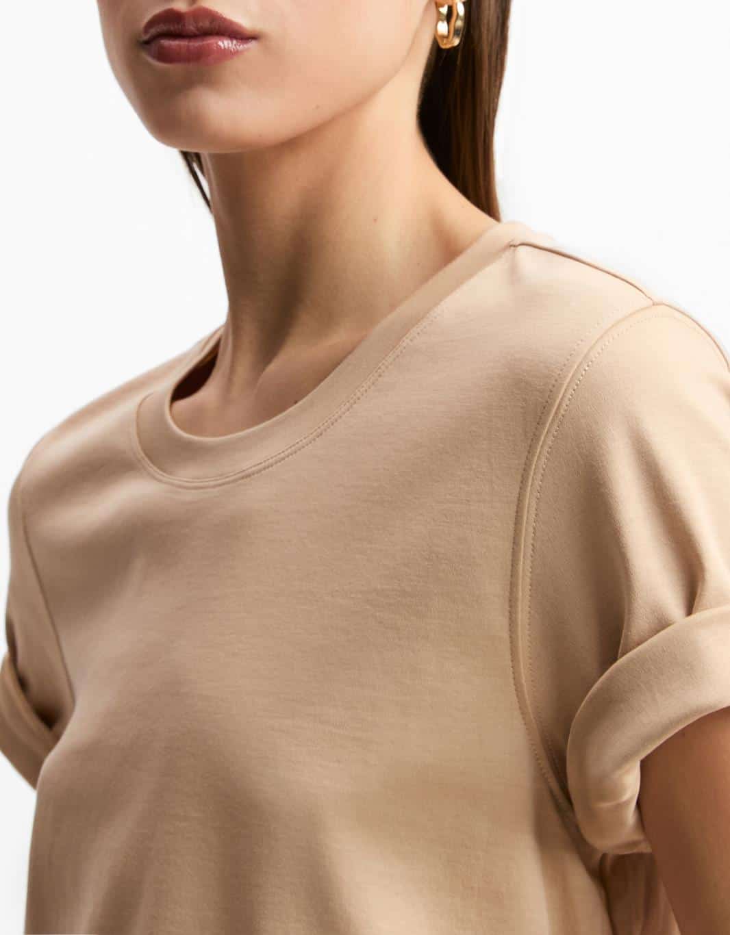 T-Shirt Algodão Pima Khaki