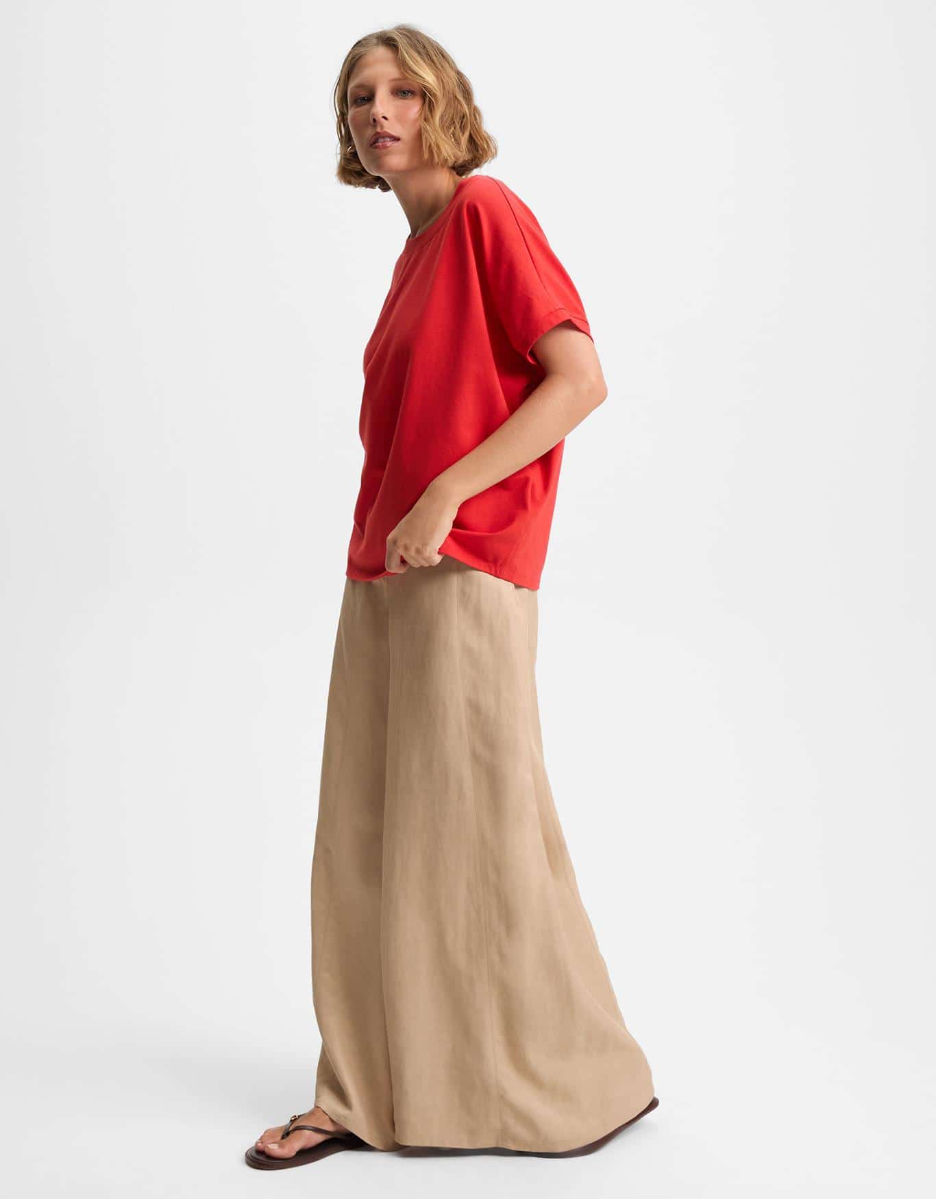 T-Shirt Ampla Algodão