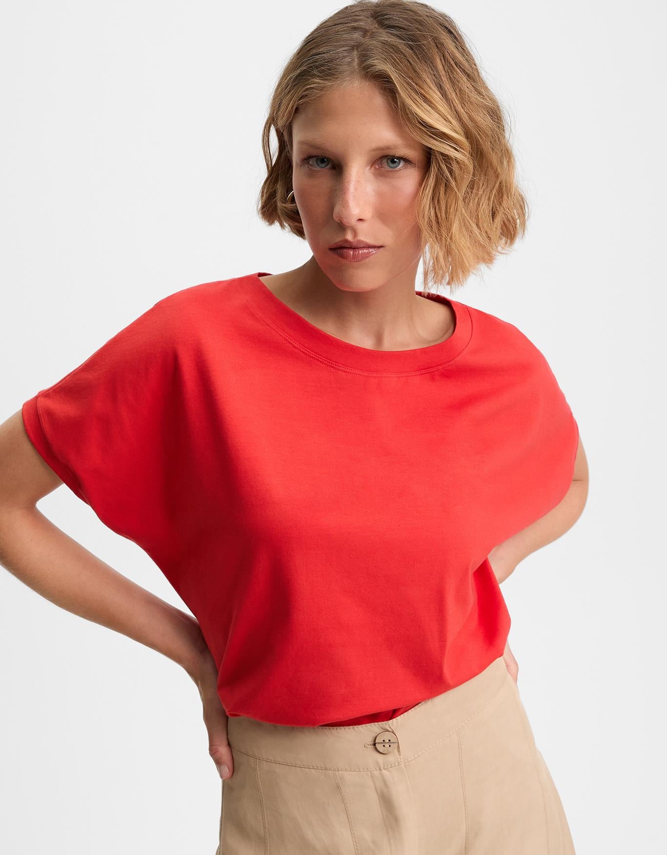 T-Shirt Ampla Algodão