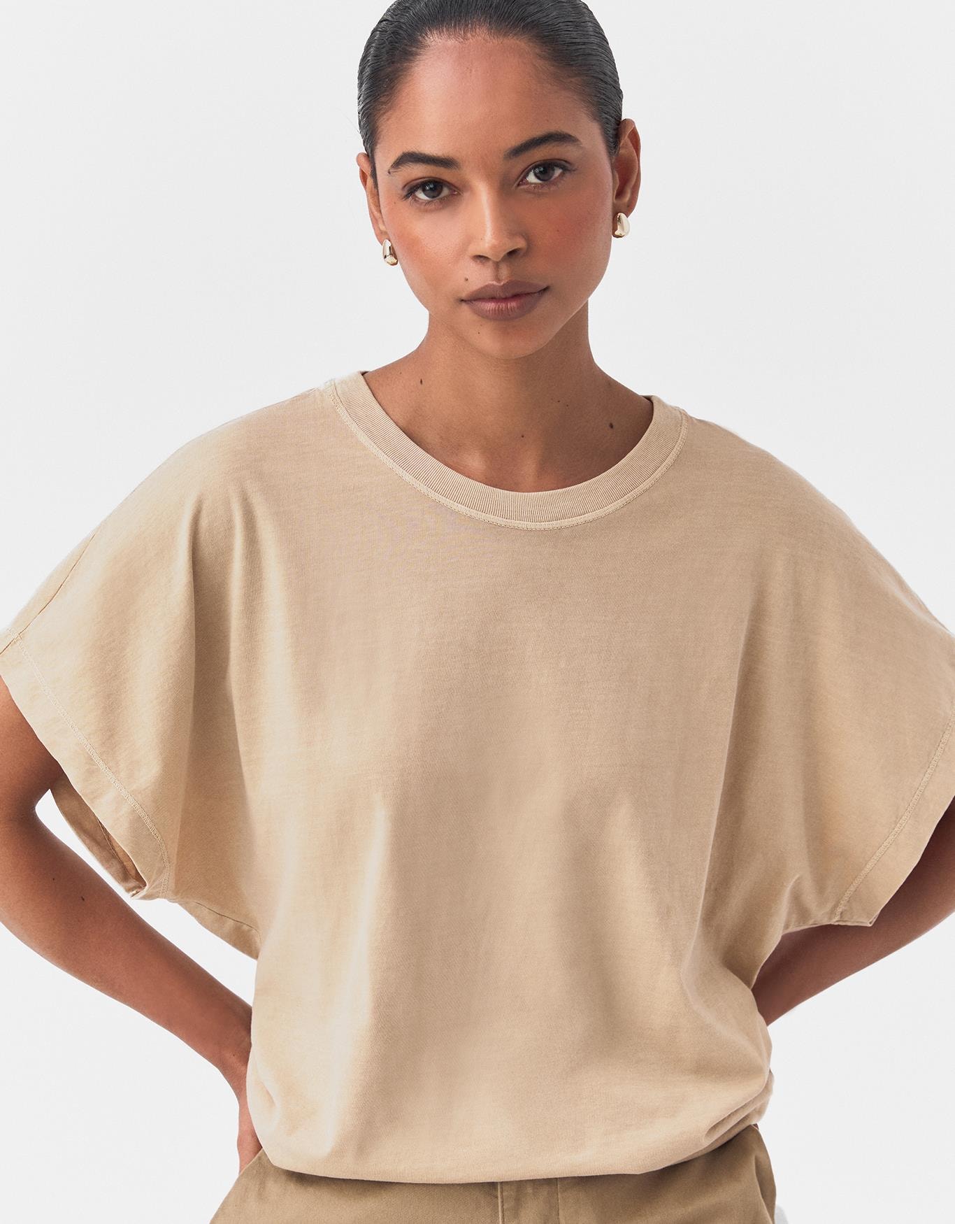 T-Shirt Ampla Estonada