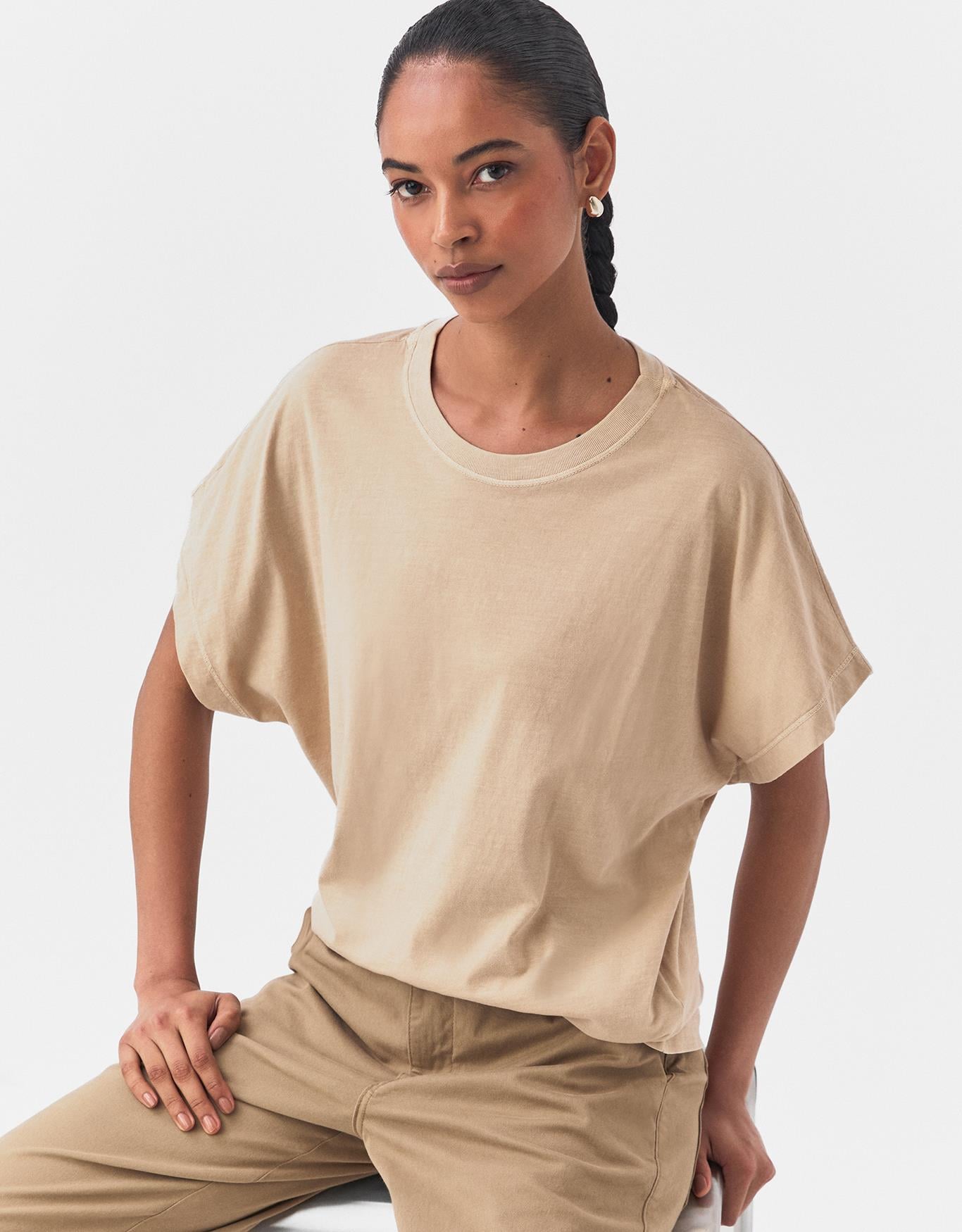 T-Shirt Ampla Estonada