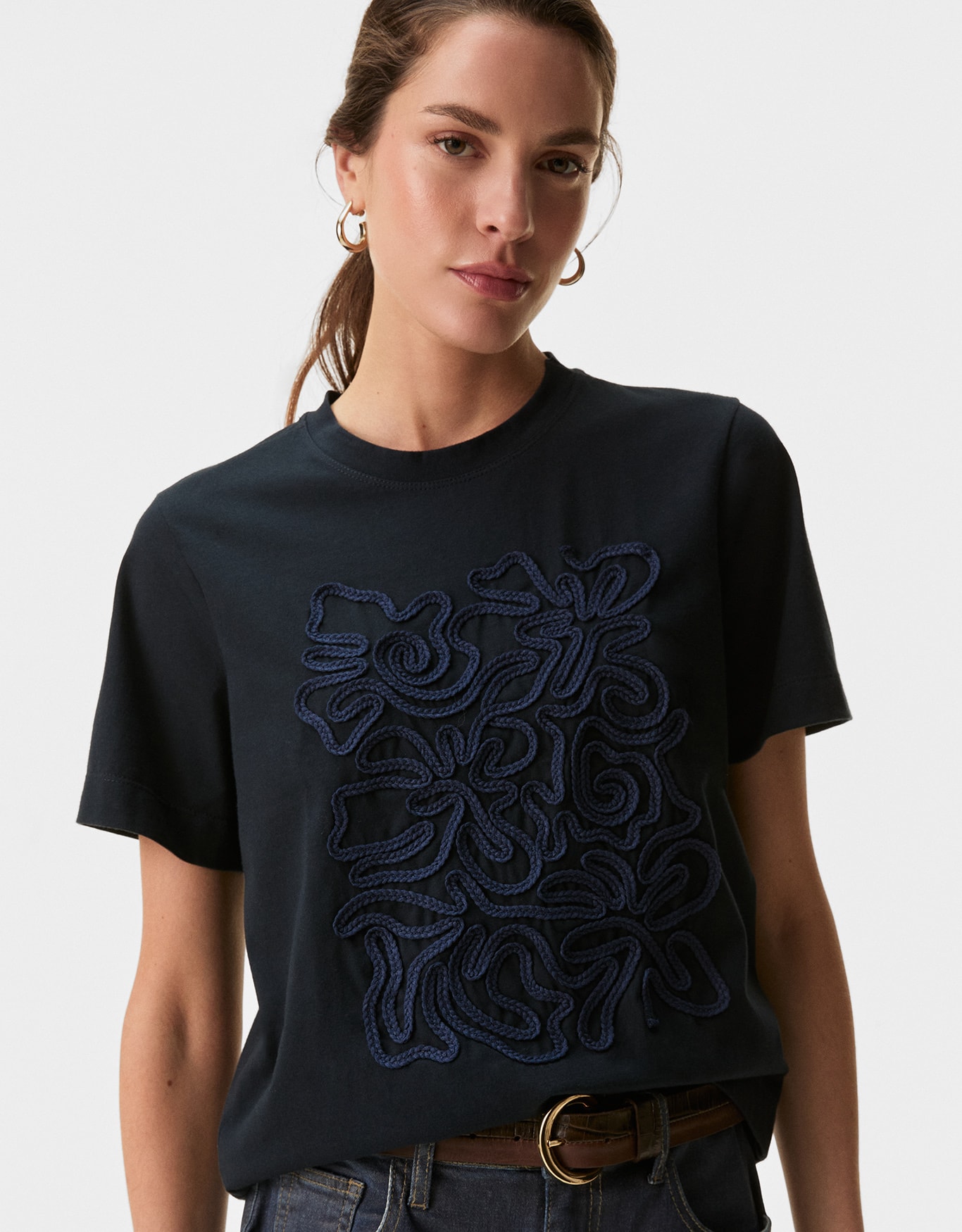 T-Shirt Bordado Cordonê