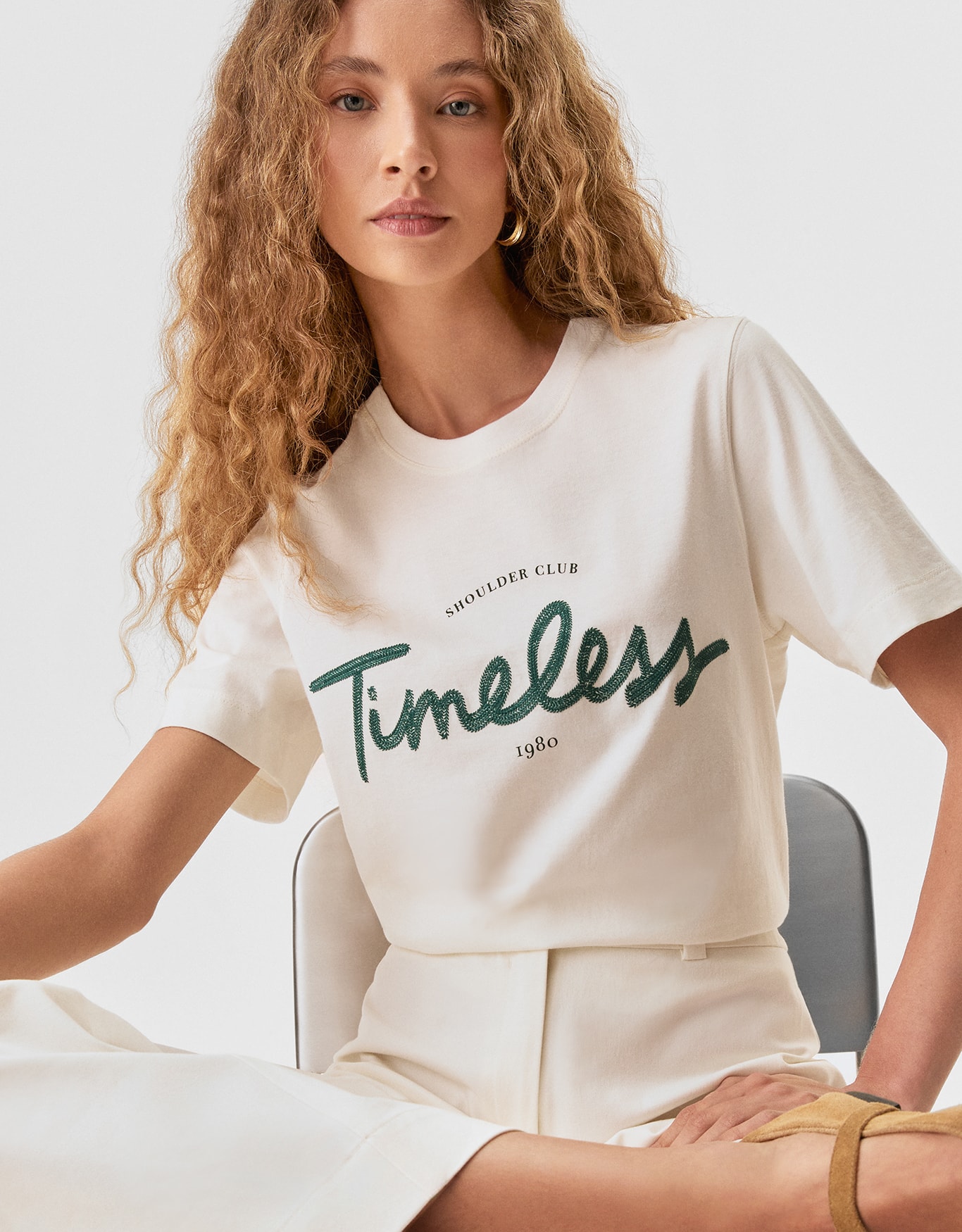 T-Shirt Bordado Timeless