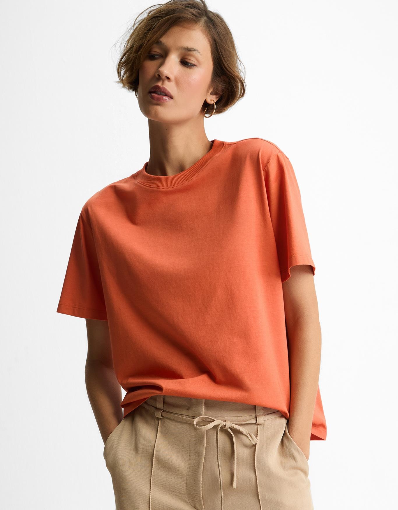 T-Shirt Boxy Algodão