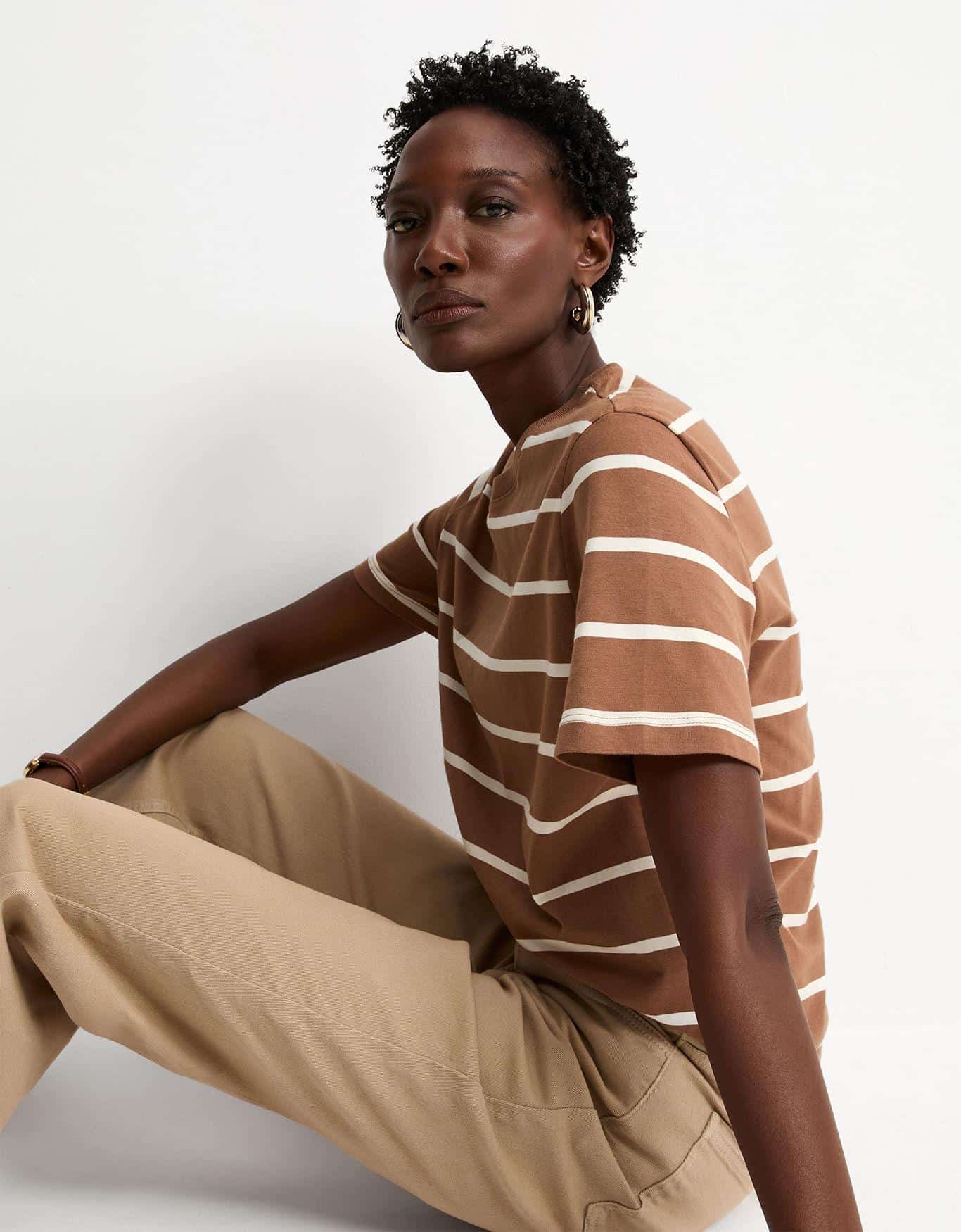 T-Shirt Boxy Listra Localizada