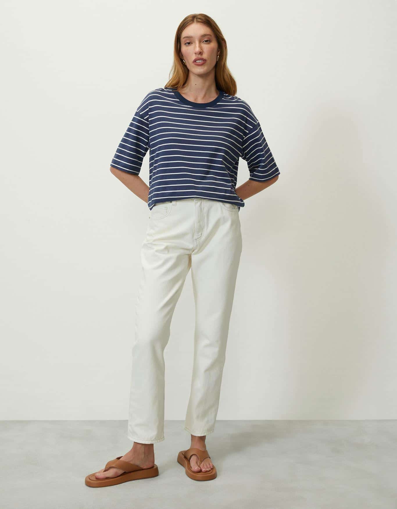 T-Shirt Boxy Listras