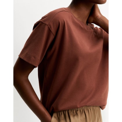 T-Shirt Boxy Recortes