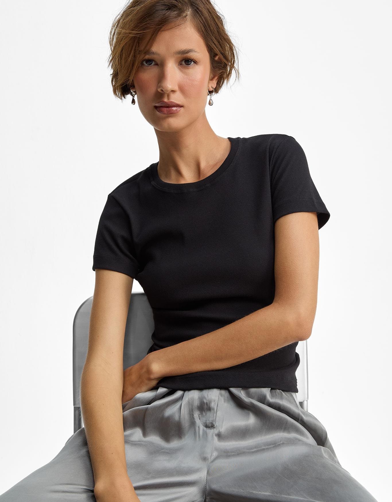 T-Shirt Canelada Preta