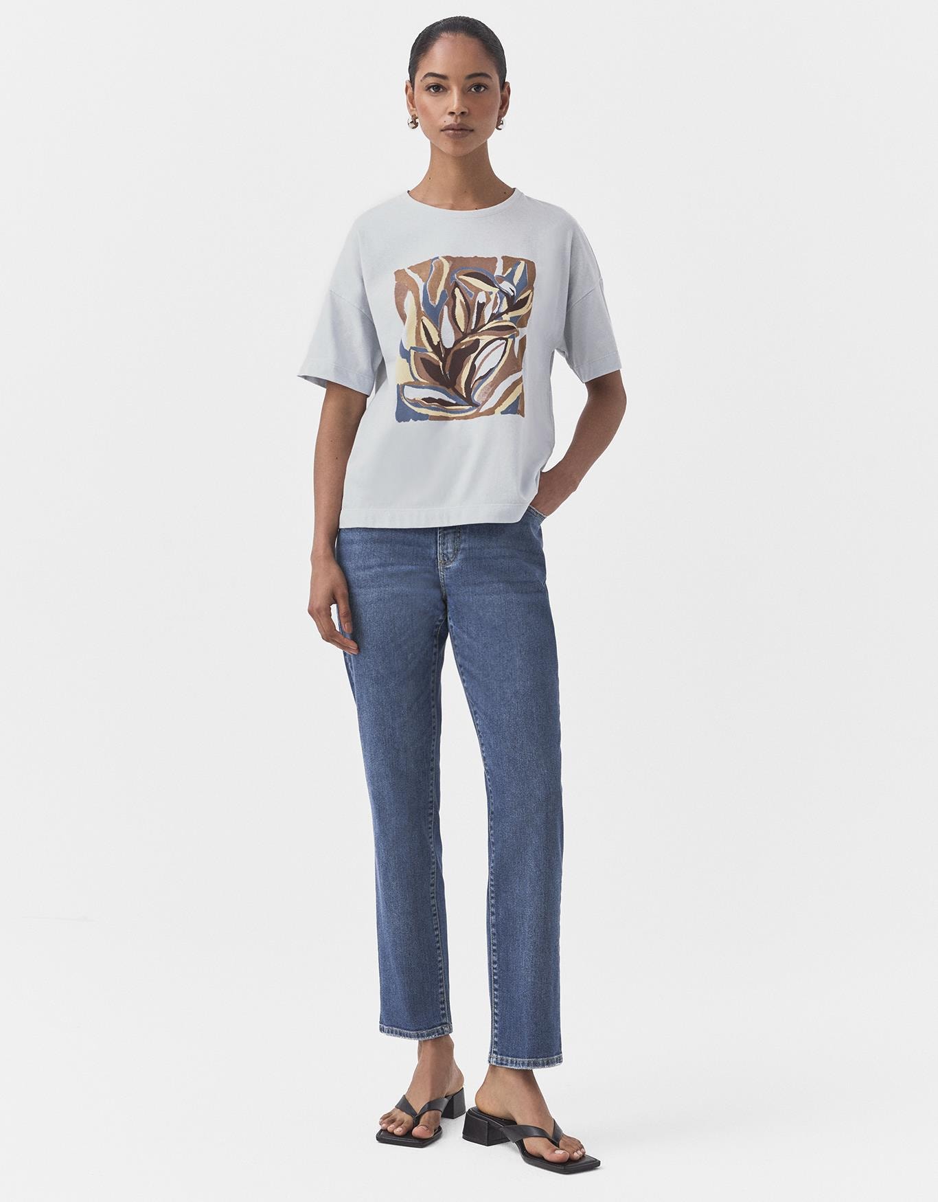 T-Shirt Cartaz Folhagem