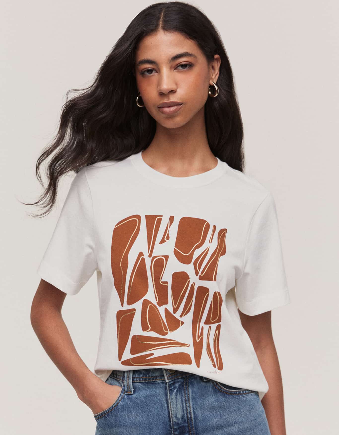 T-Shirt Cartaz Geométrico