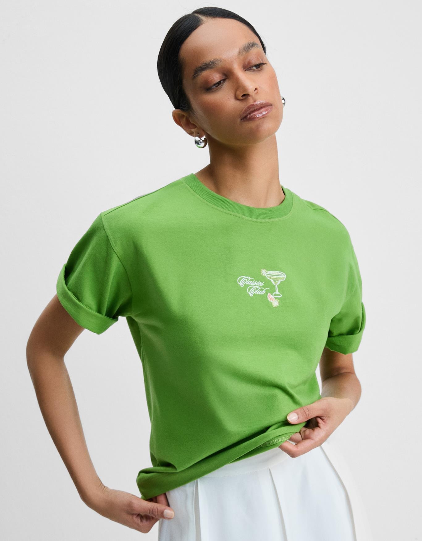 T-Shirt Club Maça Verde