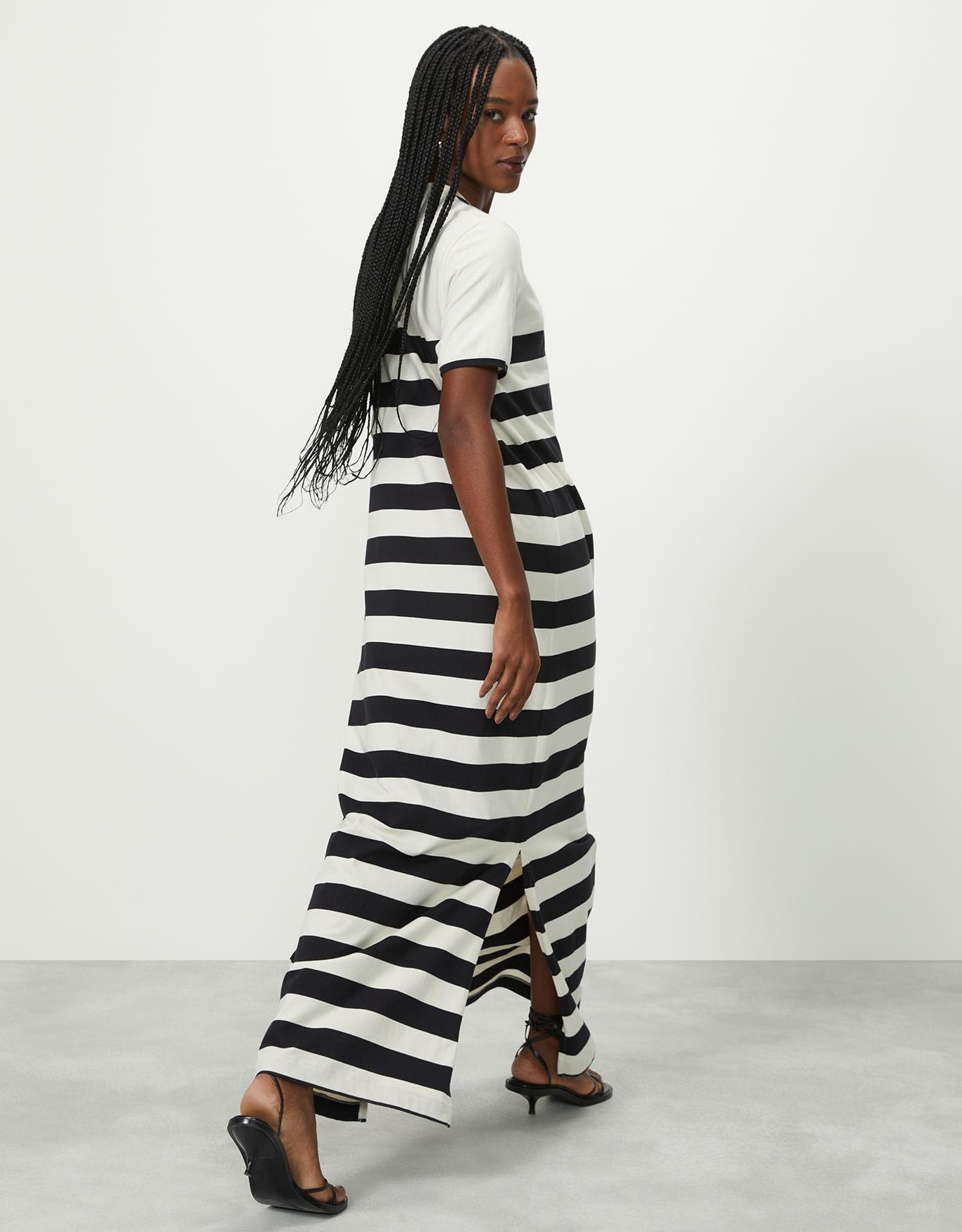 T-Shirt Dress Listrado