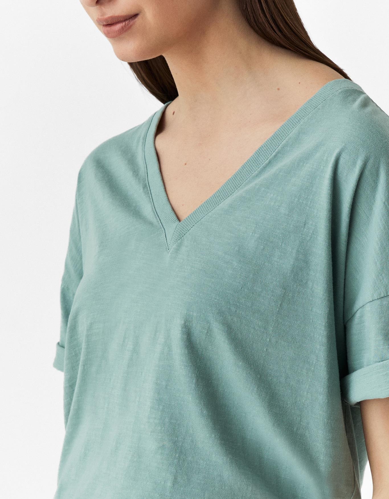 T-Shirt Flamê Decote v