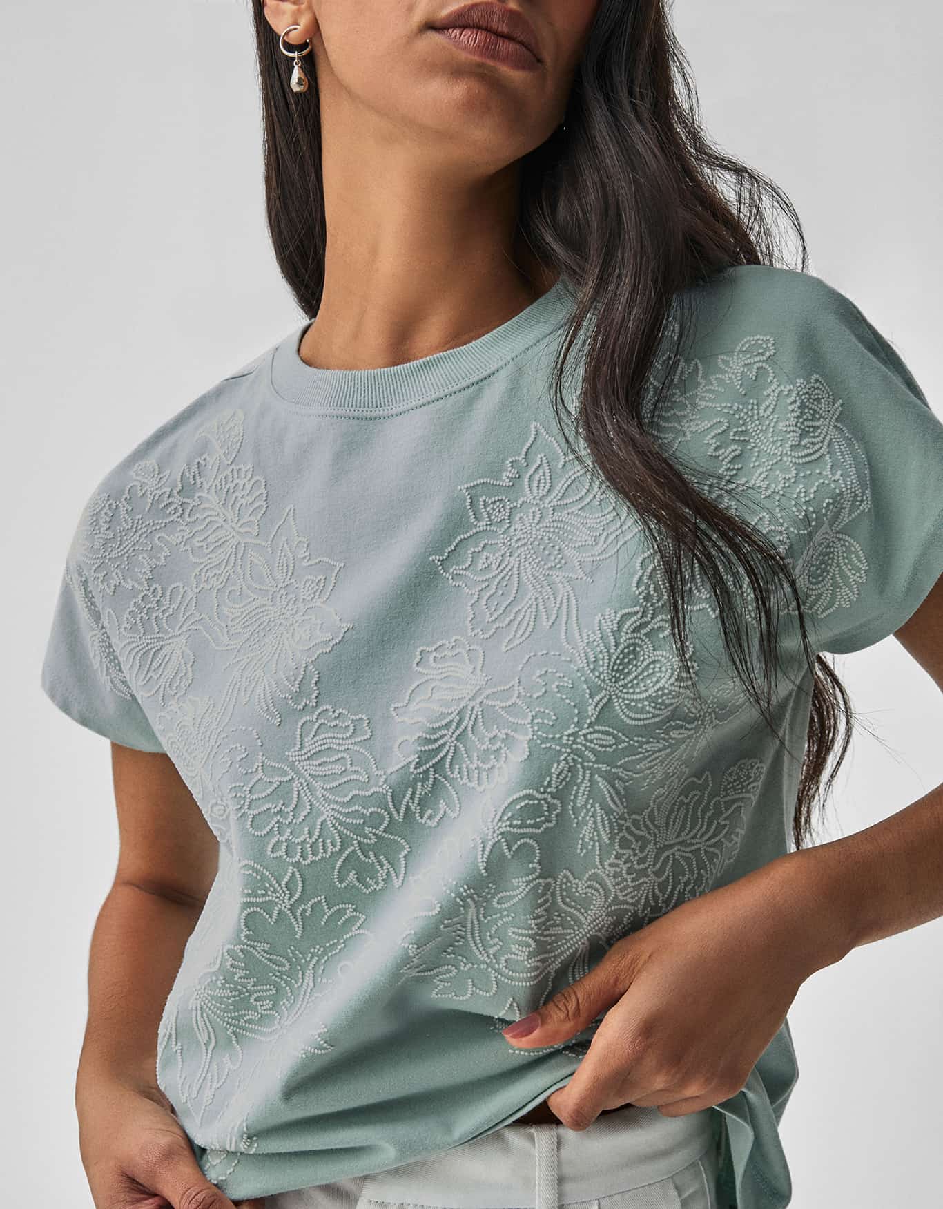 T-Shirt Floral Floco