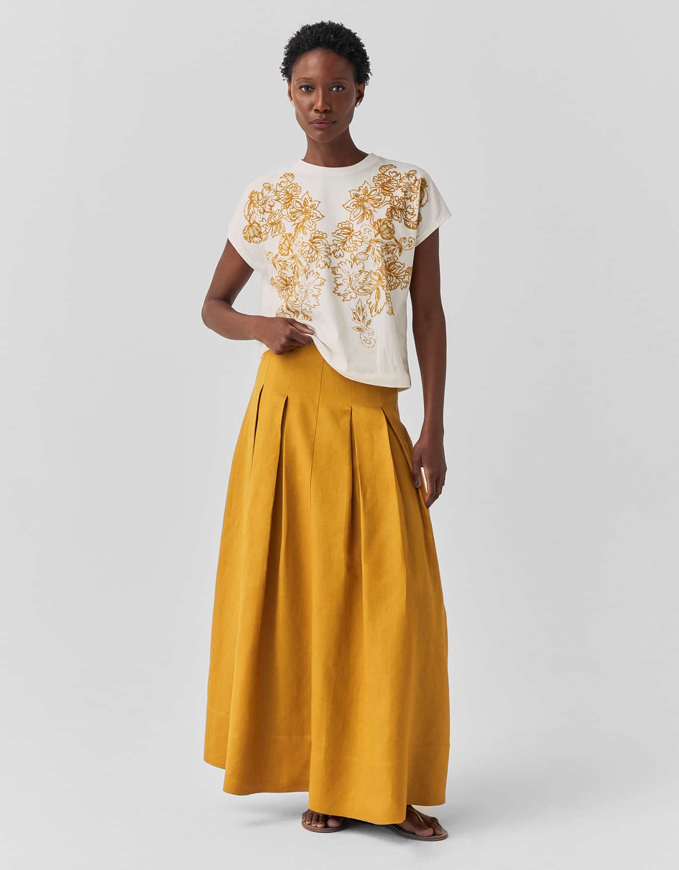 T-Shirt Floral Floco