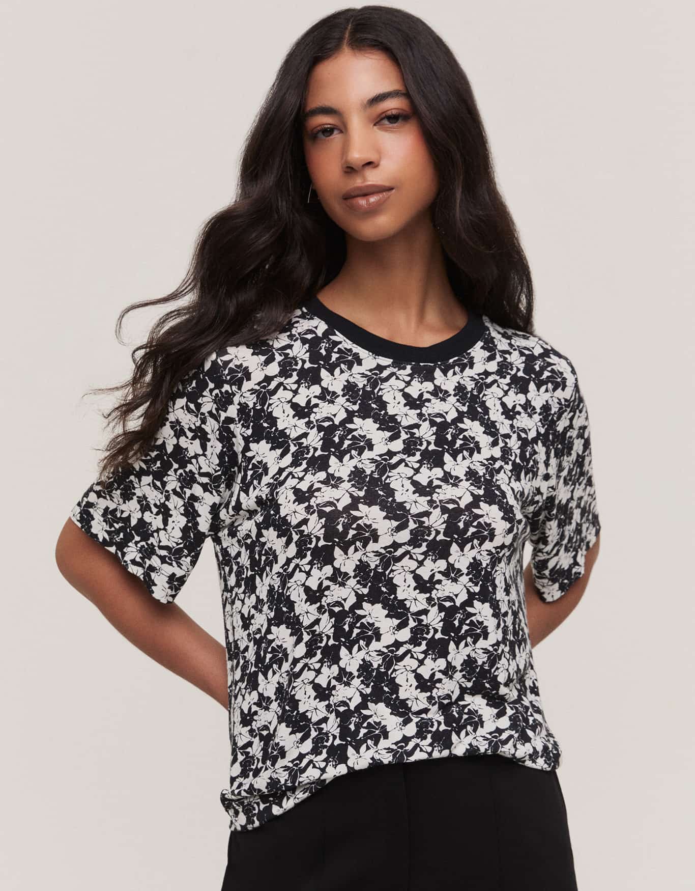 T-Shirt Floral Graça Mini