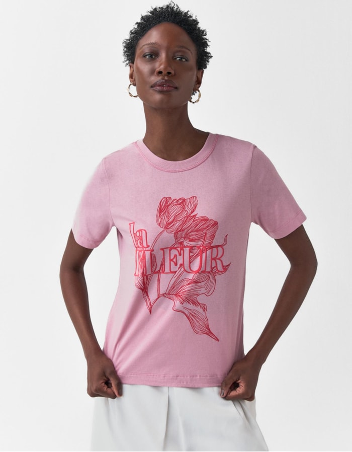 Shoulder — T-Shirt La Fleur