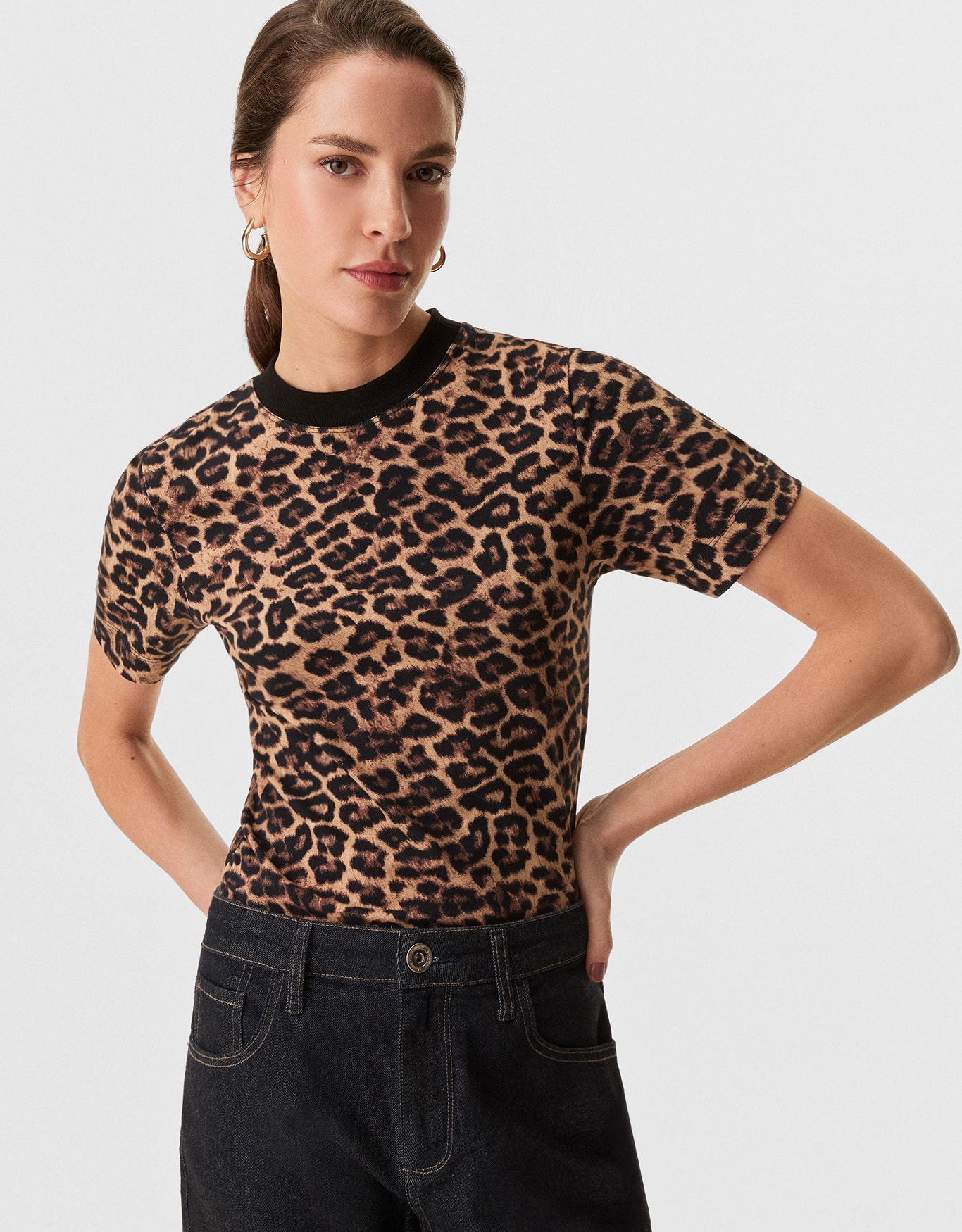T-Shirt Leopardo