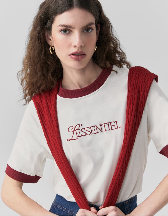 Shoulder — T-Shirt L'Essentiel