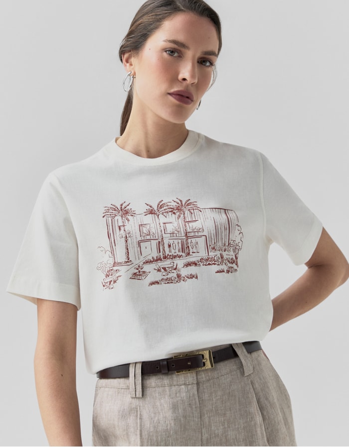 Shoulder — T-Shirt Paisagem
