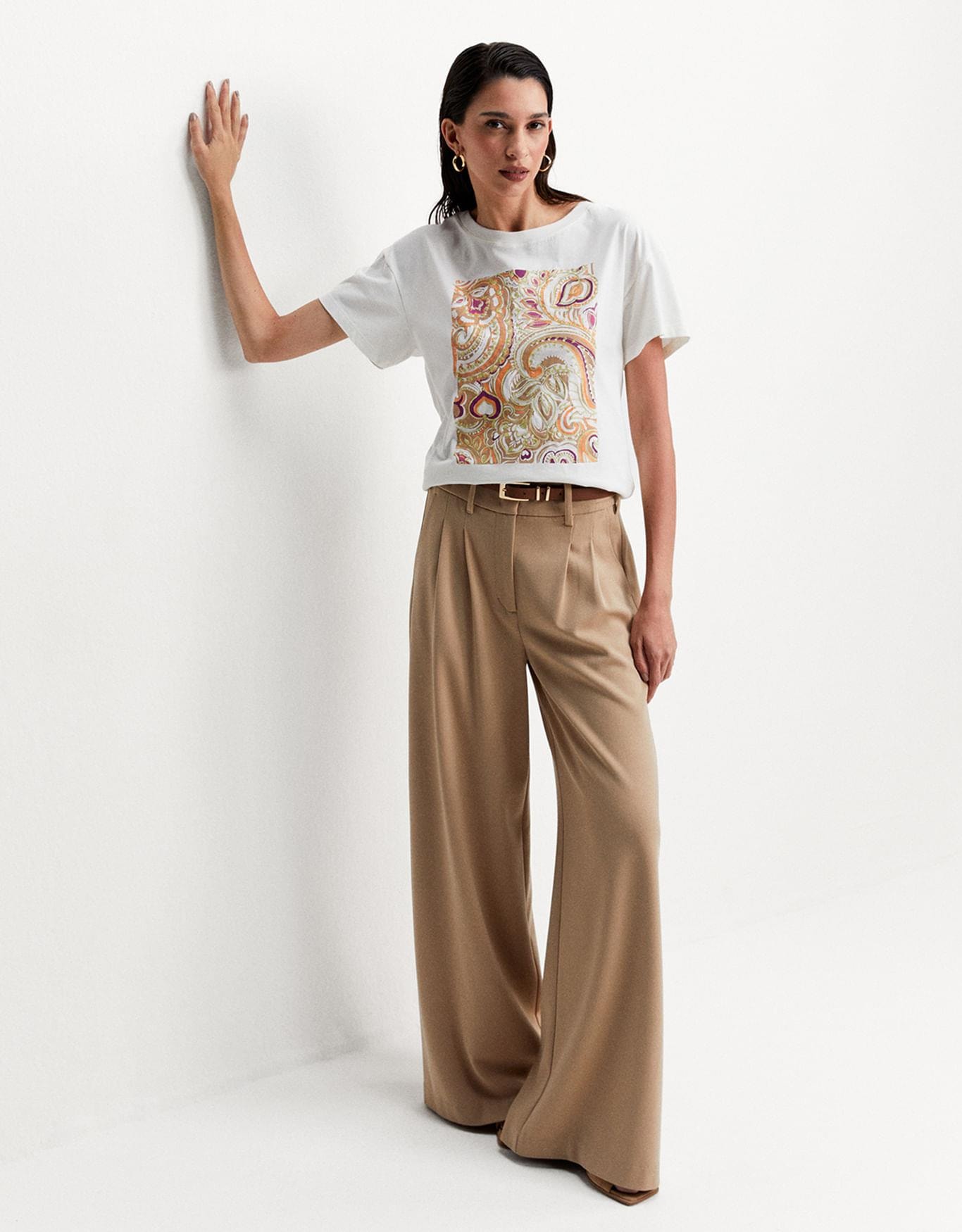 T-Shirt Paisley Cartaz