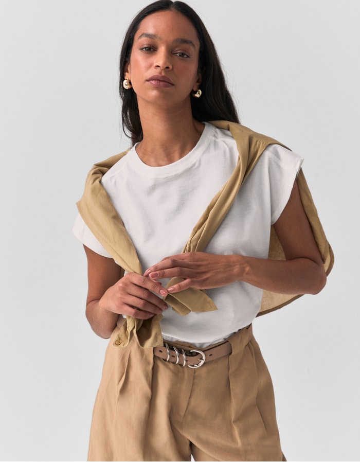 Shoulder — T-Shirt Pala Tricoline