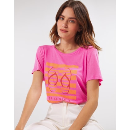 T-Shirt Pe Na Areia