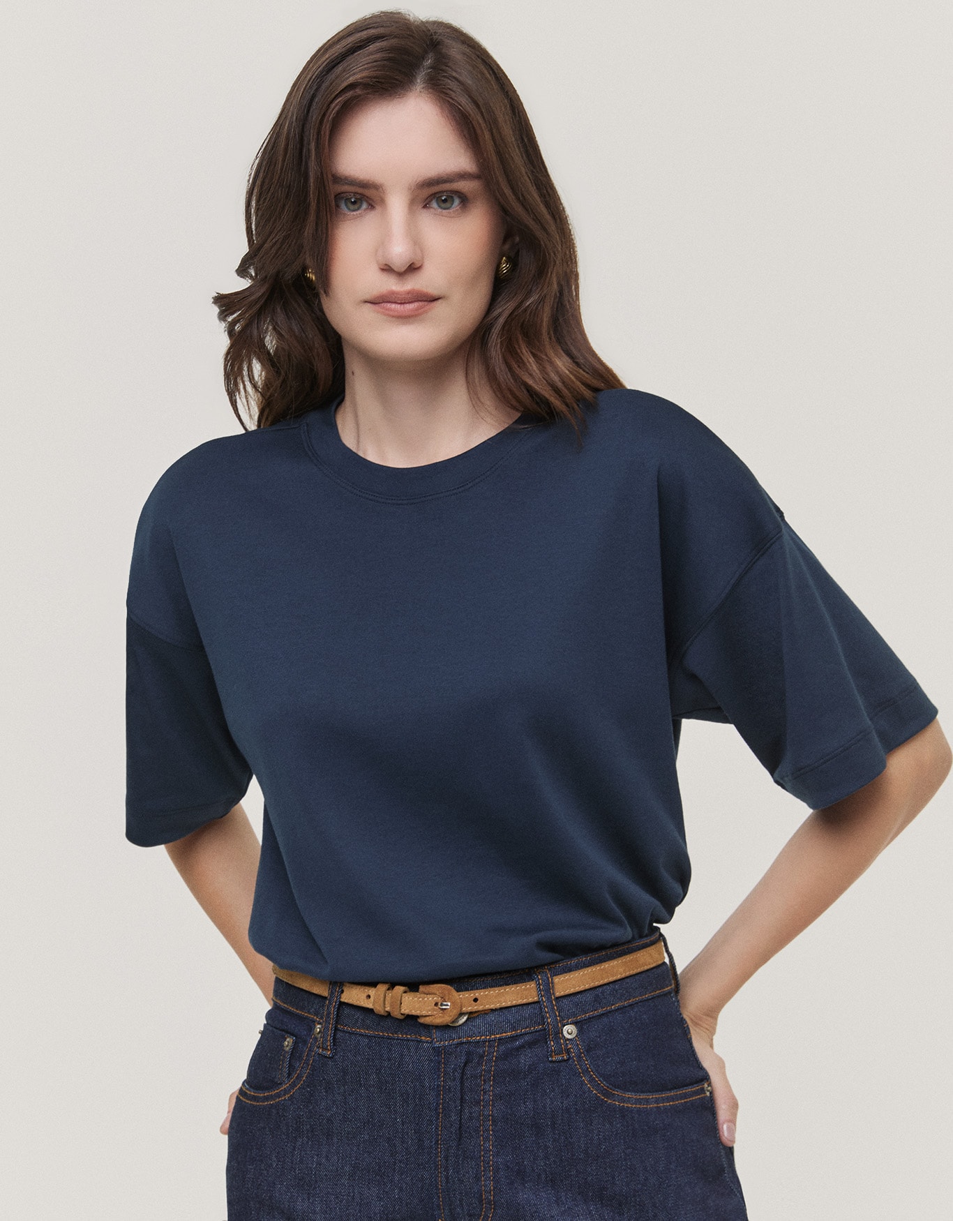 T-Shirt Pima Boxy