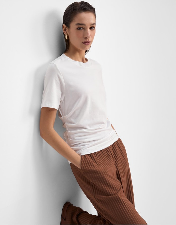 Shoulder — T-Shirt Pregas Laterais