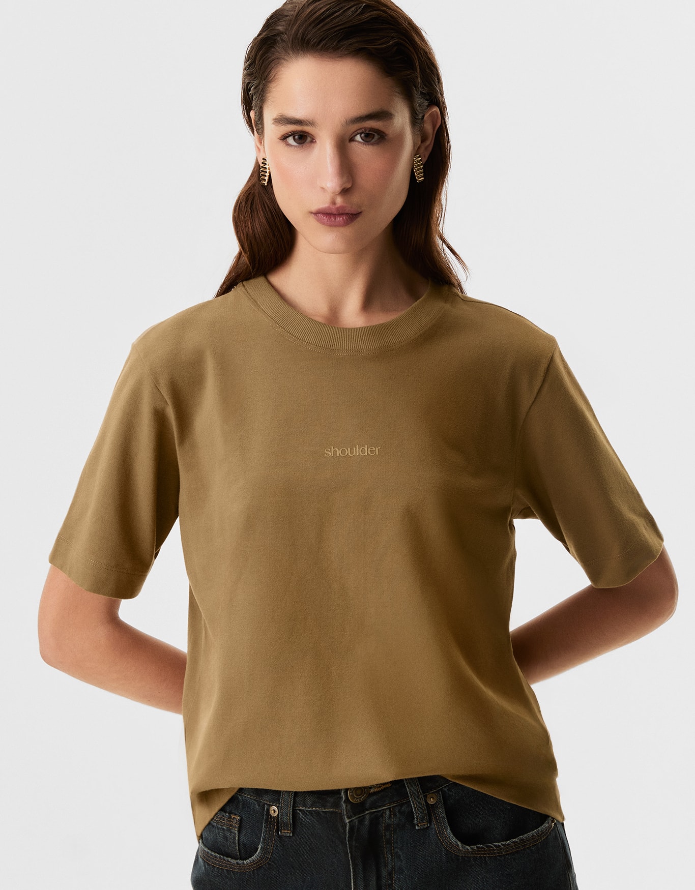 T-Shirt Shoulder Relevo