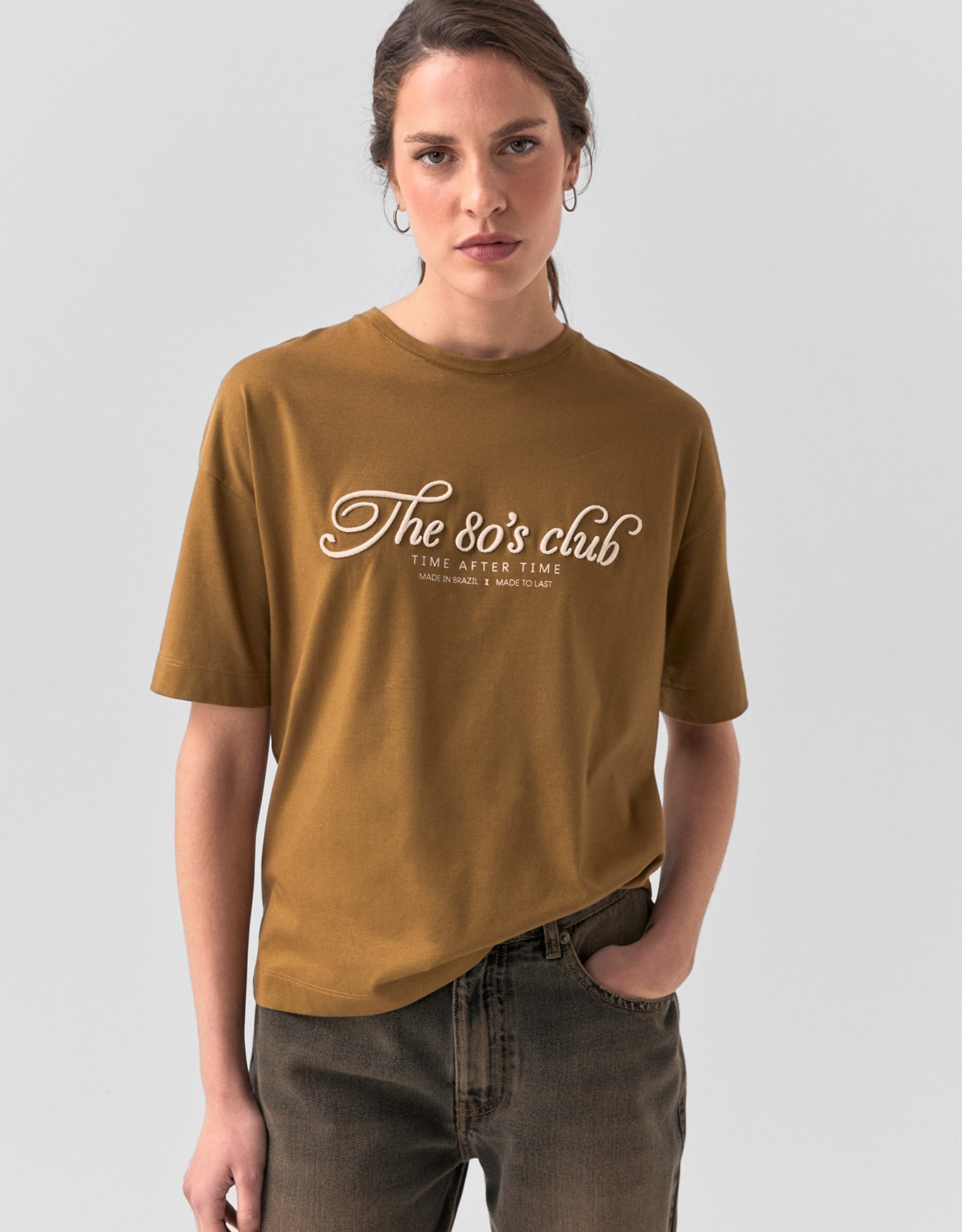 T-Shirt The 80's Club Verde