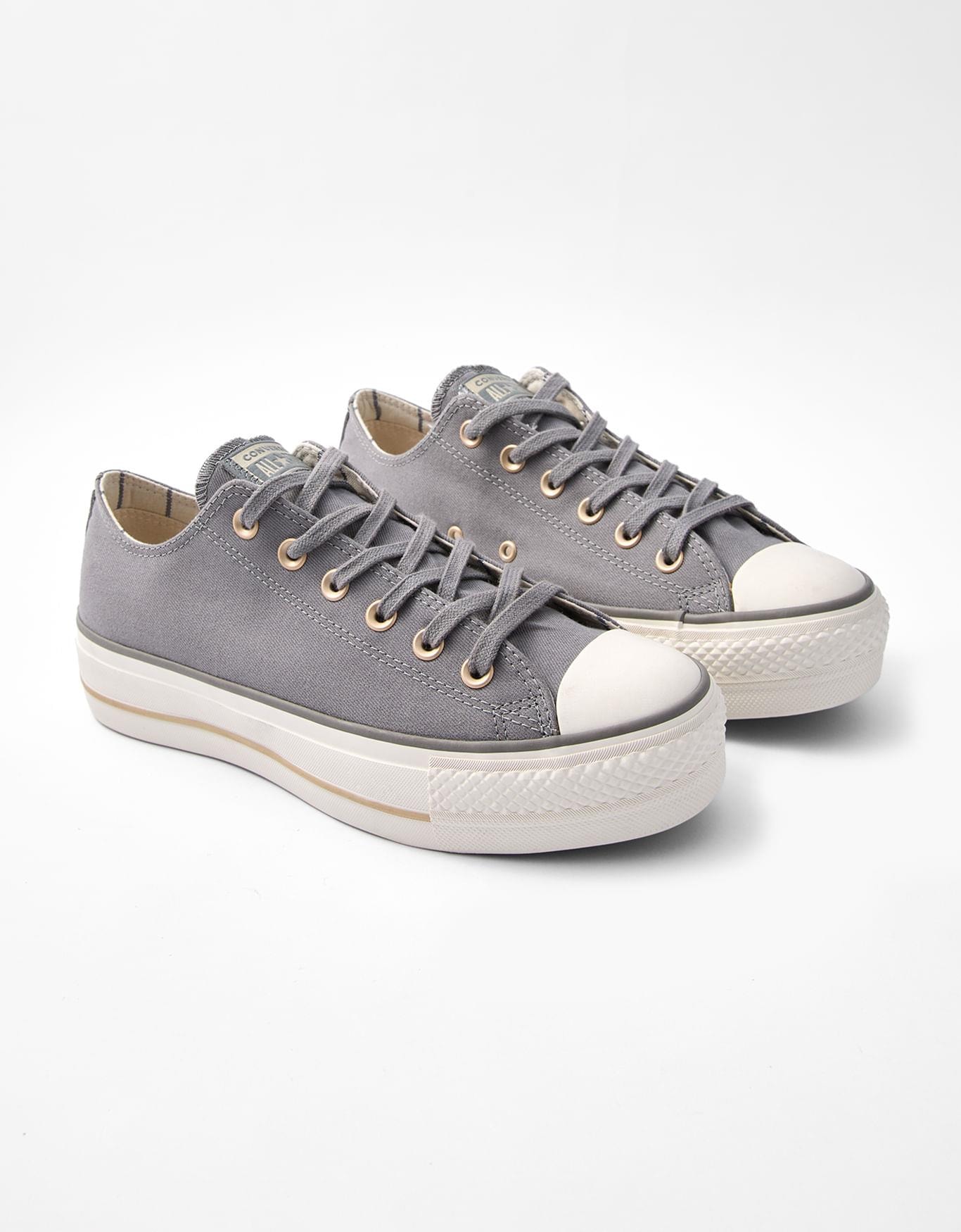 Tênis All Star Ct As Lift Cinza Escuro