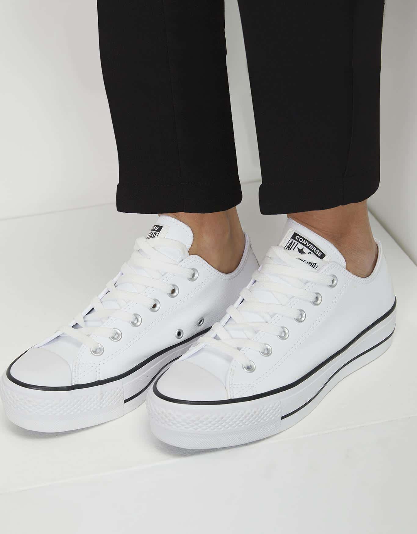 Tênis All Star Leather White