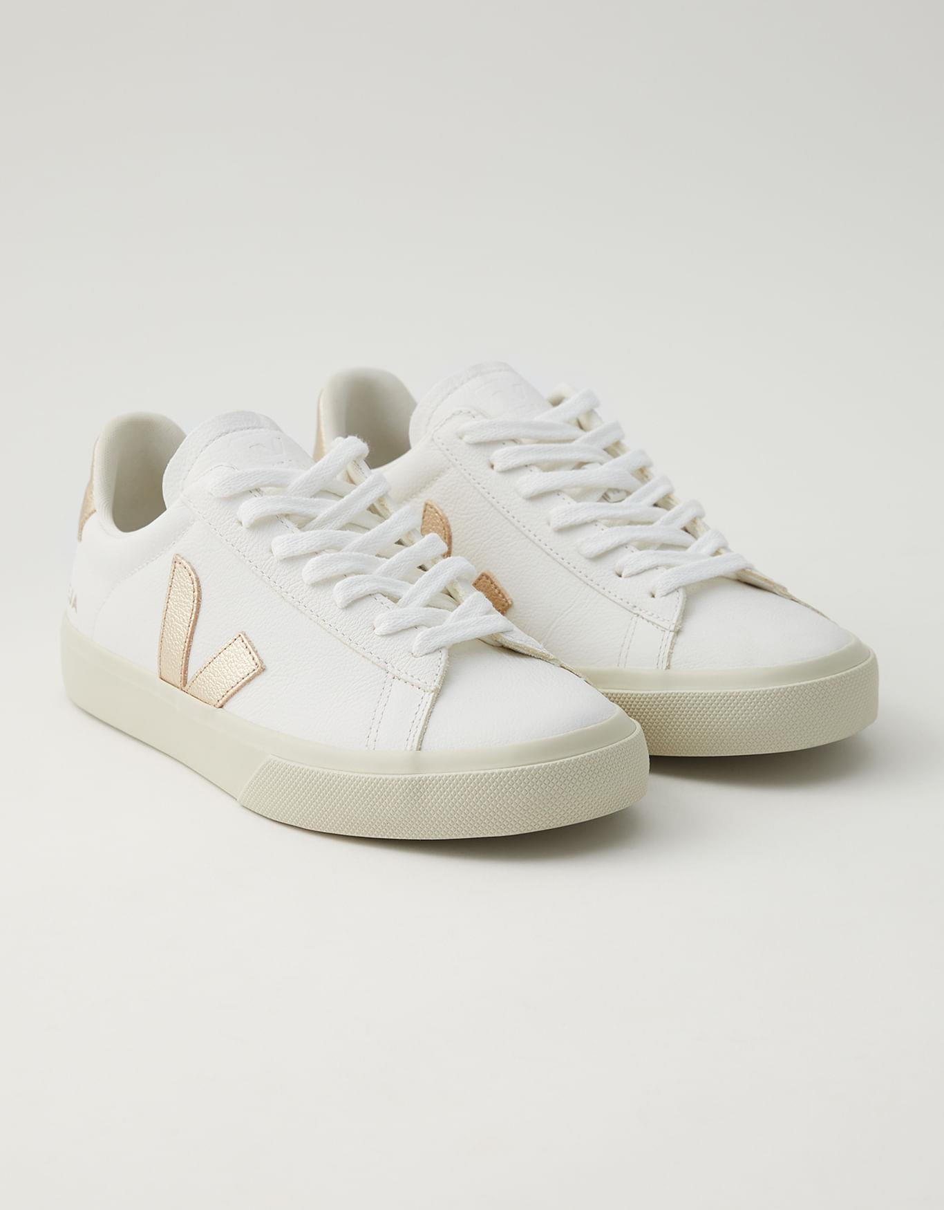 Tênis Veja Campo Extra White Platine