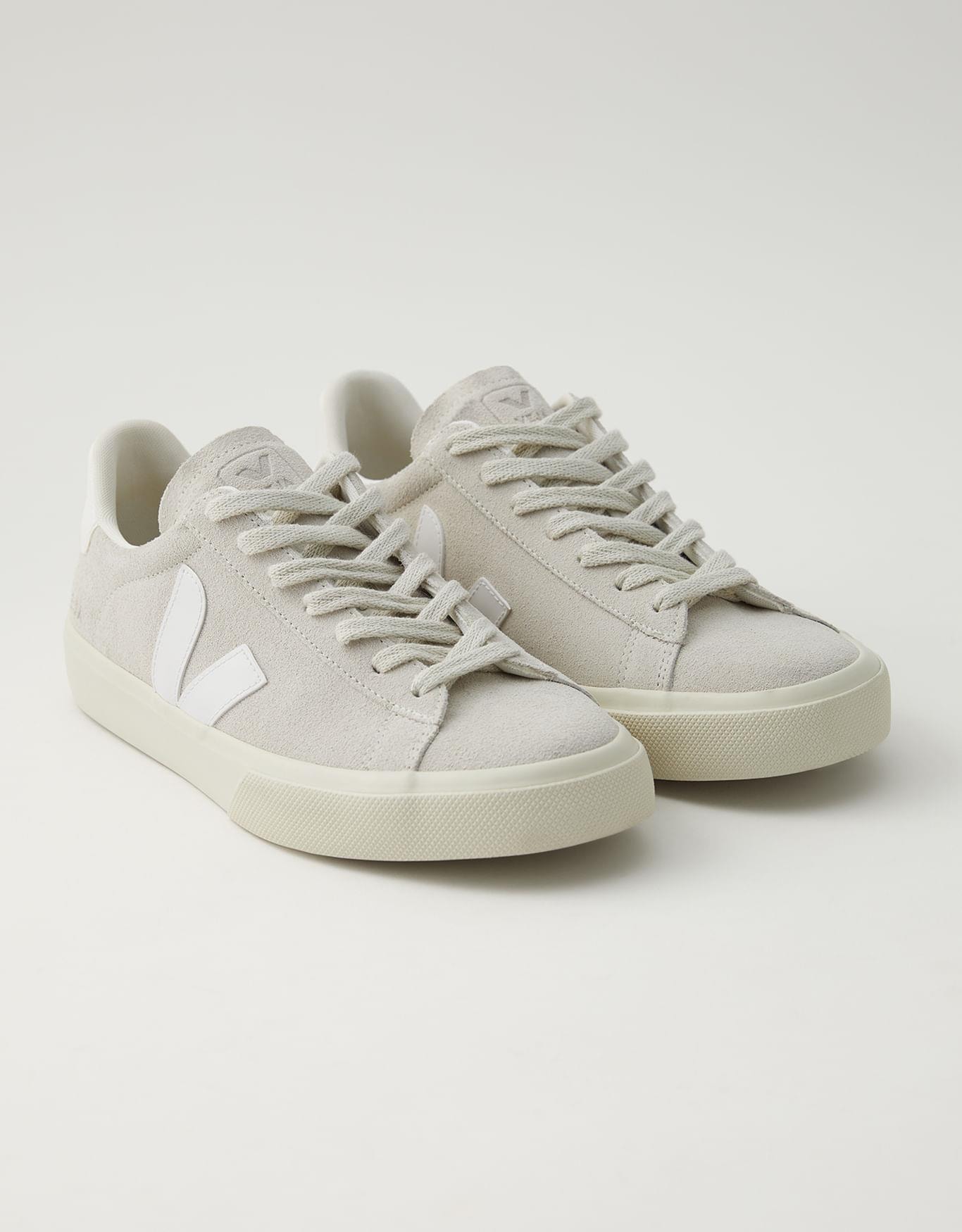 Tênis Veja Campo Suede Natural White