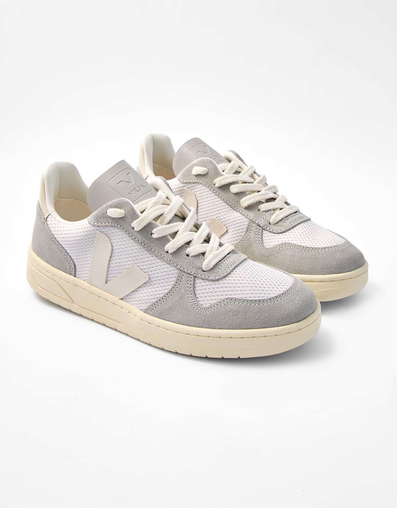 Tênis Veja V-10 Light Grey Pierre