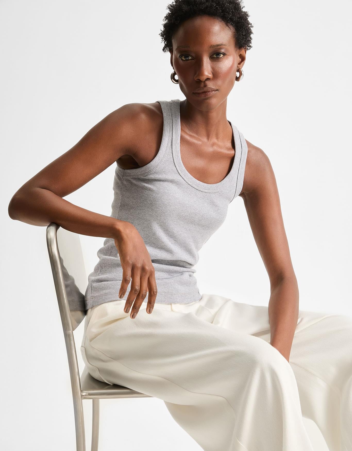 Top Malha Alça Fina 360