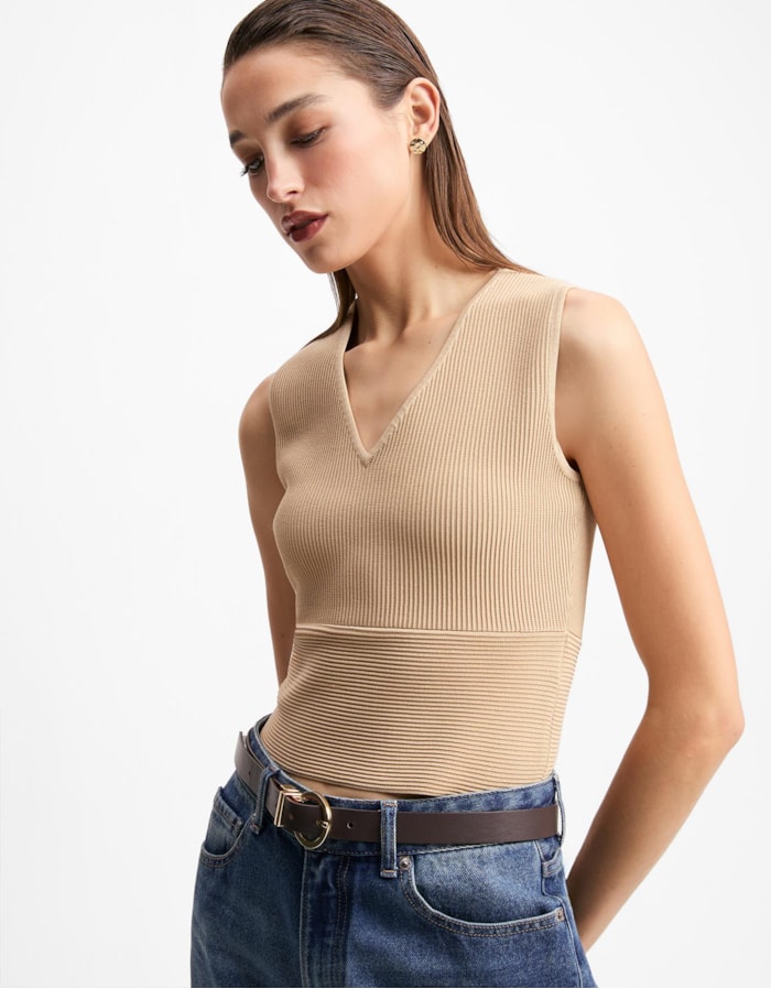 Top Tricot Decote v 360