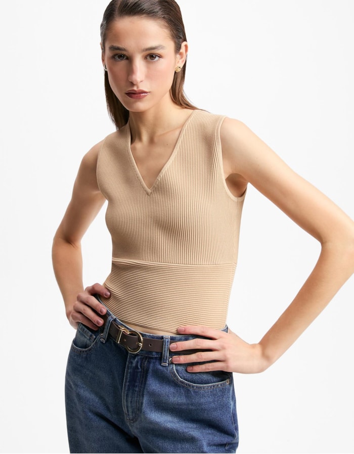 Top Tricot Decote v 360