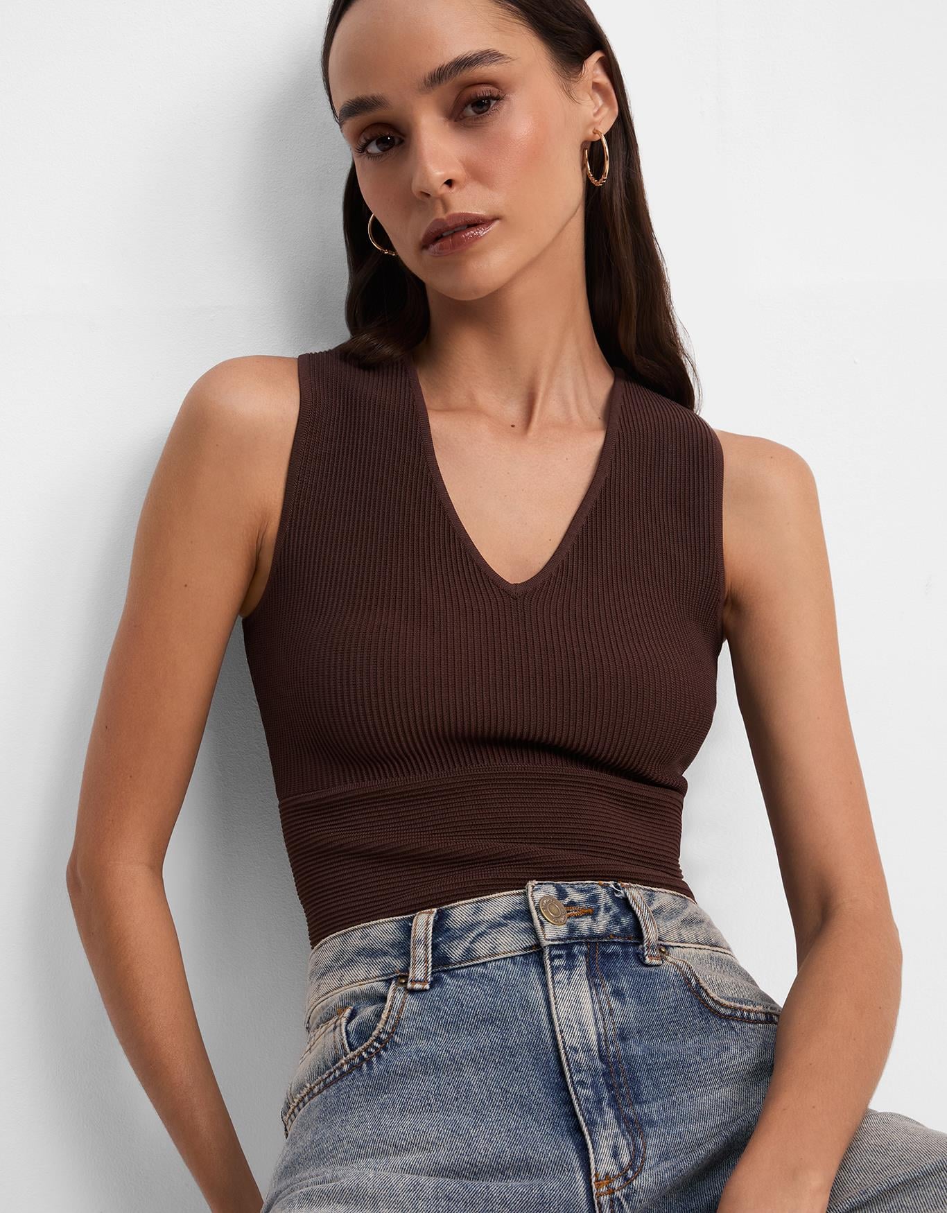 Top Tricot Decote v 360