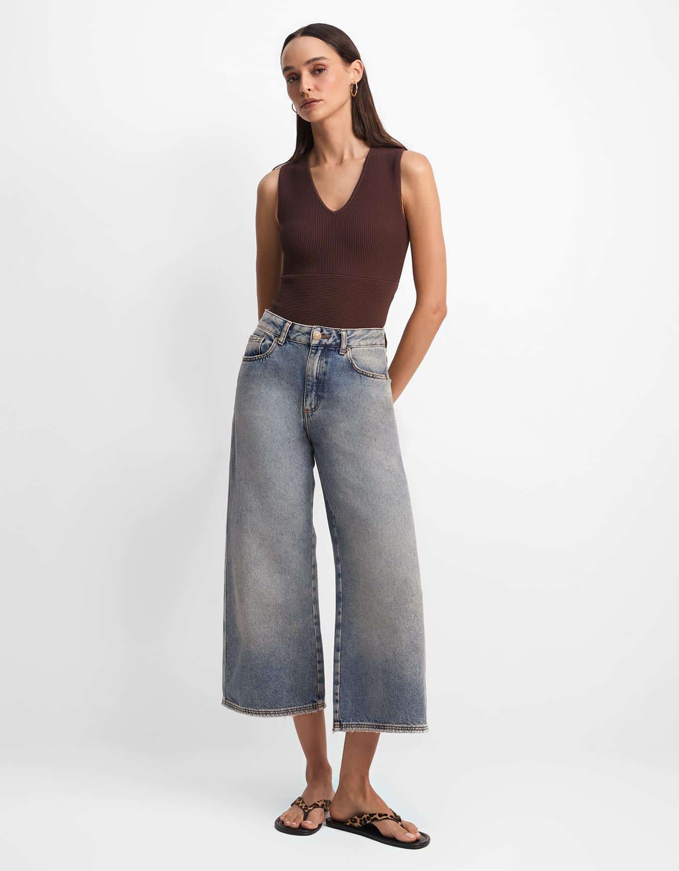 Top Tricot Decote v 360