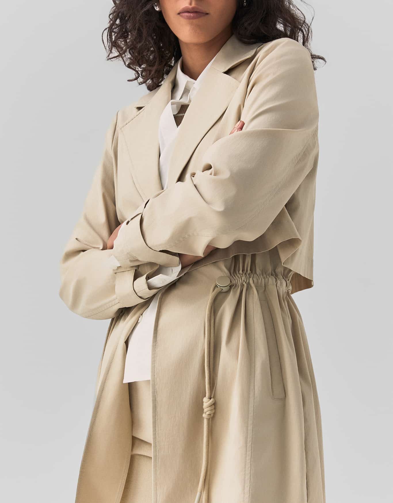 Trench Coat 360 Nylon Stretch