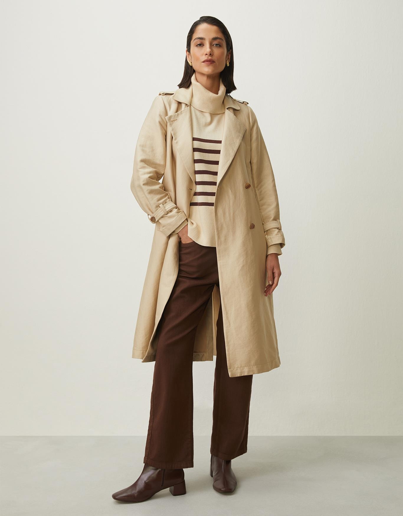 Trench Coat Areia