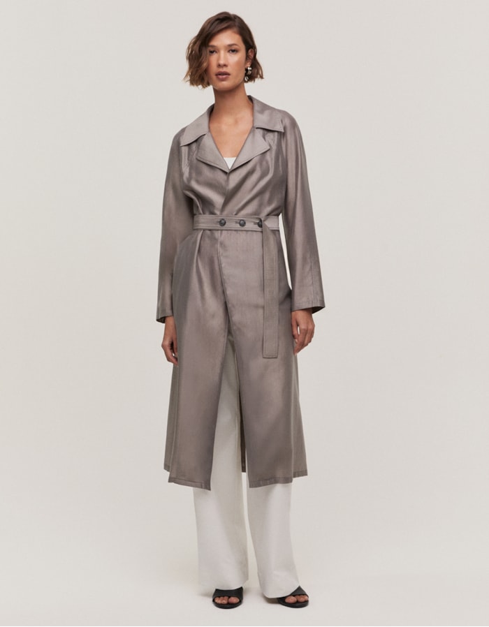 Shoulder — Trench Leve Recortes