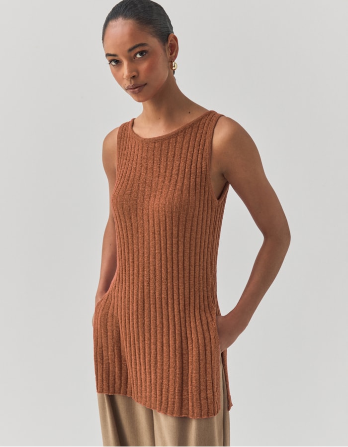 Shoulder — Tunica Tricot Canelada